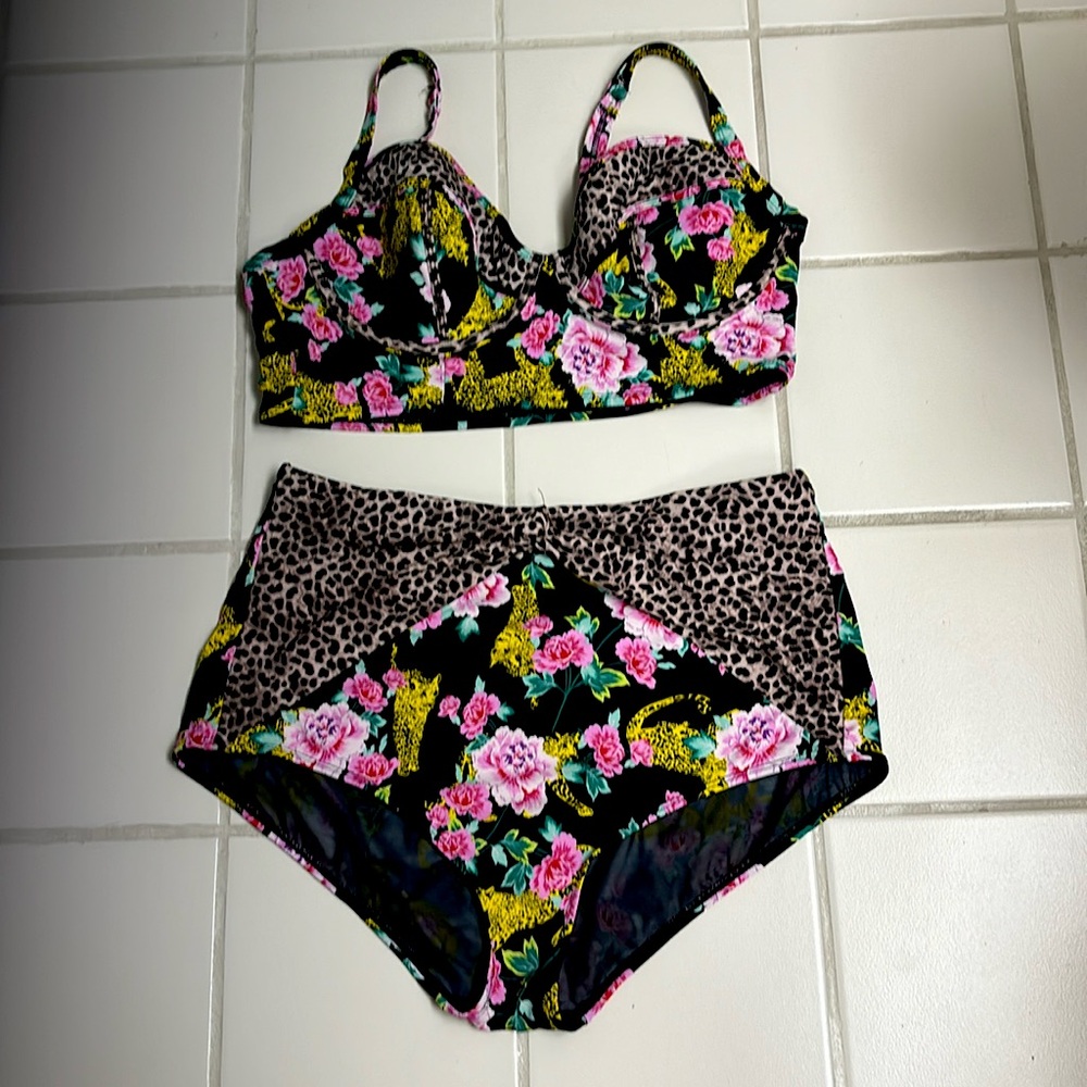 Torrid High Rise Smooth Swim Suit